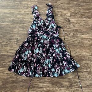 Floral Halter Dress